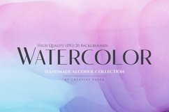 Watercolor Alcohol Ink Backgrounds Product Image 1