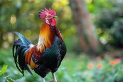 Majestic rooster in natural setting Product Image 1
