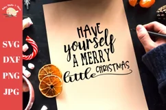 Have yourself a Merry Christmas, Christmas sign shirt SVG Product Image 1