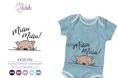 Miau Miau SVG | Kätzchen SVG Product Image 1