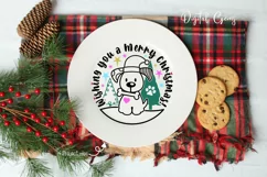 Christmas Dog design SVG / EPS / DXF / PNG Files Product Image 5