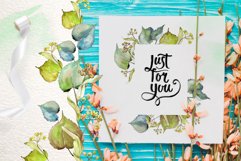 Linden leaves Watercolor png Product Image 6