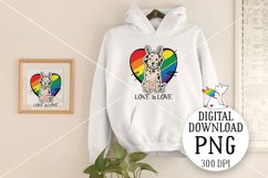 Puppy lgbt, Dalmatian, Love is Love, Lgbtq Pride, Happy Prid Product Image 2