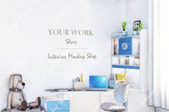 Blank wall mockup, Kids mockup Product Image 1