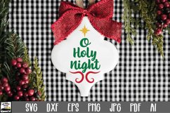 O Holy Night SVG Cut File - Christmas SVG File Product Image 1