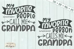 Fathers Day | Grandpa | Favorite People Person | SVG Product Image 2