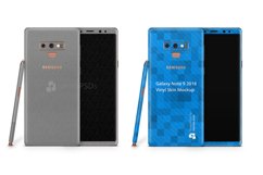 Samsung Galaxy Note 9 Vinyl Skin Design Mockup 2018 Product Image 1