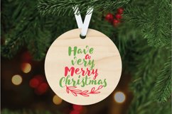 Have a Very Merry Christmas SVG File - Christmas SVG File Product Image 5