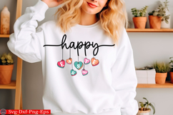 Happy Easter SVG Design Cute Easter Quotes SVG Bunny SVG Product Image 6