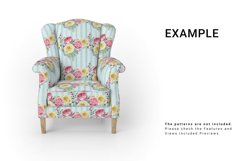 Armchair Upholsteries Studio Mockup Set Product Image 3