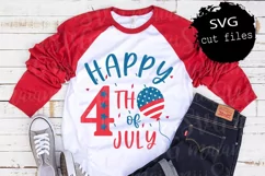 Happy 4th Of July Svg, 4th Of July Svg, Independence Day Svg Product Image 1