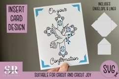Confirmation insert card | Paper cutting | Cricut Joy card Product Image 1