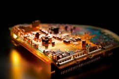 Central computer processor. PC microchip Product Image 1