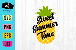 Summer Time SVG Cut File Product Image 1