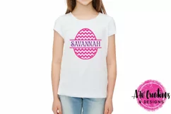 Split Pattern Easter Eggs Set - SVG, DXF, EPS Cut Files Product Image 2