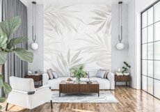 Wall mockup - Wallpaper mockup - Living room Product Image 3