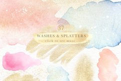 English Garden Watercolor and Glitter Bundle Product Image 12