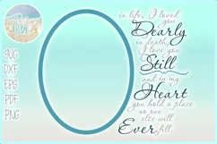 I Loved You Dearly Love You Still Memorial Quote SVG Product Image 1