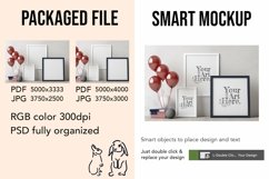 Frame Smart Mockup PSD &amp; JPG Template Graphic Product Image 2