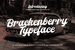 Web Font Brackenberry Typeface Product Image 1