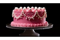 cheese pink cake Product Image 1