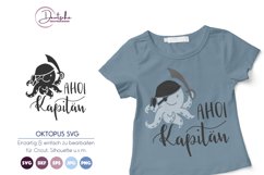 Ahoi Kapitän SVG | Oktopus SVG Product Image 1