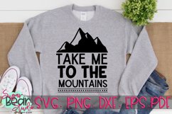 Take Me To The Mountains - An Adventure SVG Product Image 2