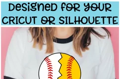 Busy Raising Ballers Baseball Softball - A Cricut Cut File Product Image 2