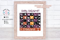 Halloween Printable Calendar Product Image 1