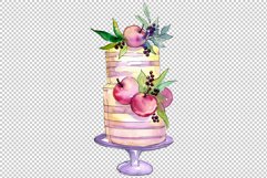 Dessert "Mother's love" watercolor png Product Image 4