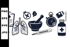 Medical Vector Icon Set for Healthcare Designs Product Image 1