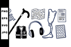 Medical Accessibility Icons Bundle For Healthcare Designs Product Image 1