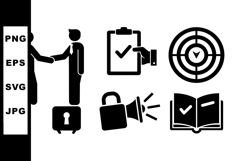 Business Success Icon Set For Professional Use Product Image 1