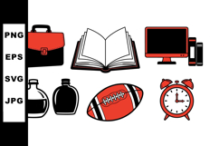 Retro Office And Sports Icon Set For Projects Product Image 1