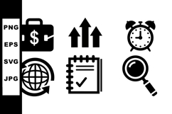 Business Icon Vector Set For Office Use Product Image 1