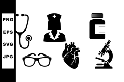 Medical Health Icon Set For Healthcare Design Product Image 1