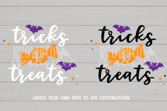 Tricks &amp; Treats Halloween Candy Bag SVG Product Image 2