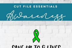 Organ Donor -Save 8 lives - an organ donation svg file Product Image 6