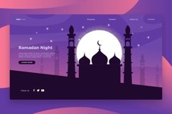 Ramadan Night - Banner &amp; Landing Page Product Image 1