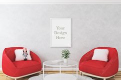 Frame mockup A4, Poster Mockup, Mockup in interior Product Image 1