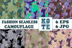 6 Seamless Fashion Camouflage Product Image 1