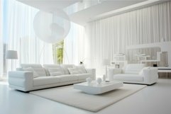 Modern minimalist living room interior Product Image 1