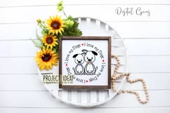 I love my Dogs SVG / EPS / DXF / PNG Files Product Image 7
