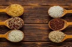 Wooden spoons with different rice Product Image 1