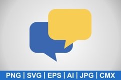 Vector Chat Icon Product Image 1