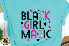 Black Girl Magic SVG Black Woman SVG Melanin Queen SVG Product Image 2
