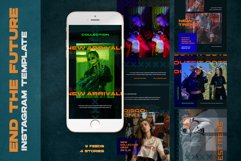End The Future Instagram Templates Product Image 1