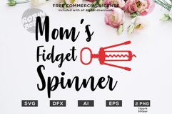 Mom&#039;s Fidget Spinner Design for T-Shirt, Hoodies Product Image 1