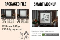 Frame Smart Mockup PSD &amp; JPG Template Graphic Product Image 2