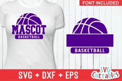 Basketball SVG | Basketball Template 003 | Shirt Design Product Image 1